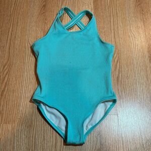 Oshkosh Bgosh one piece ribbed one piece swimsuit 8‎